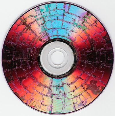 cracked cd